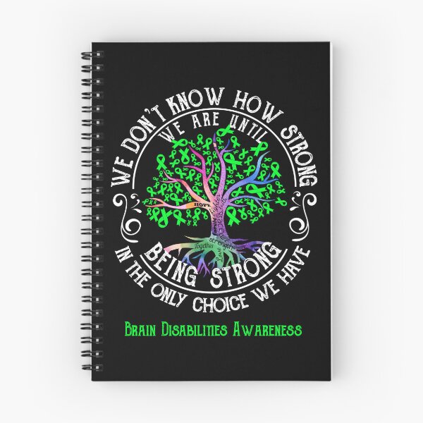 Item preview, Brain Disabilities Awareness - Being Strong In The Only Choice We Have designed and sold by CansellBar.