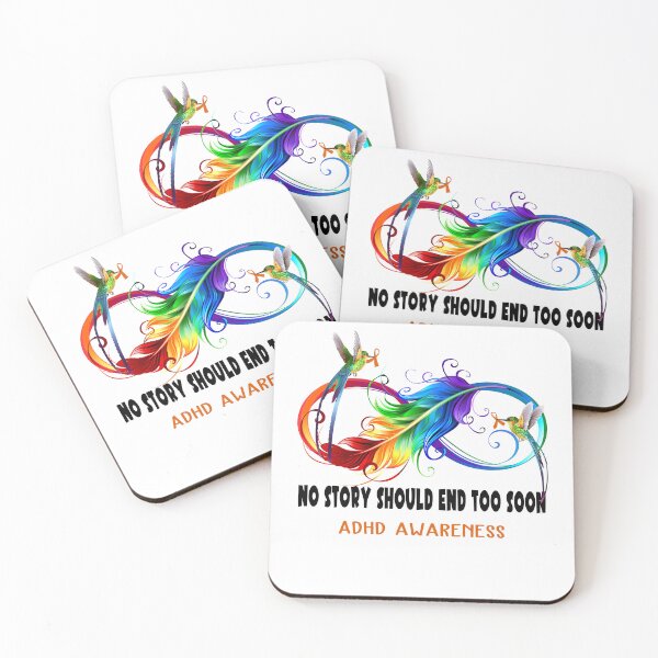 Item preview, ADHD Awareness - NO STORY SHOULD END TOO SOON designed and sold by Jennpak.