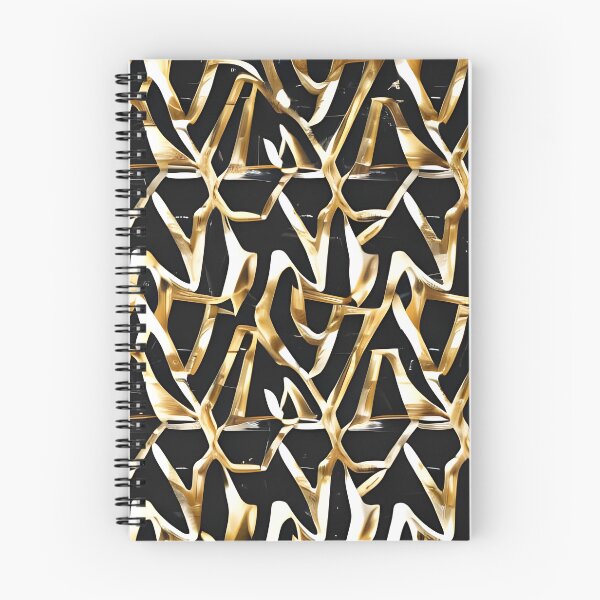 Item preview, Black and Gold Modern Geometric Pattern designed and sold by Sapphire07.