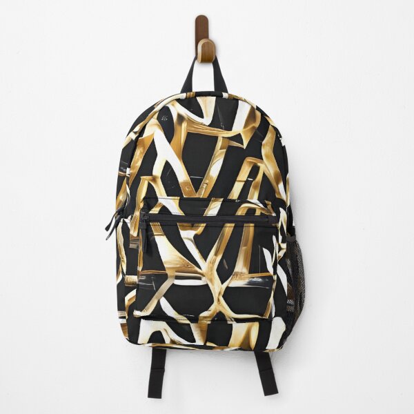 Item preview, Black and Gold Modern Geometric Pattern designed and sold by Sapphire07.