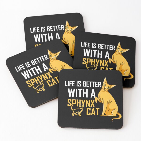 Item preview, Life Is Better With A Sphynx Cat designed and sold by yssnyd.