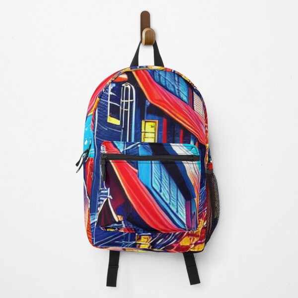 Item preview, Cartoon Style Chinese Sidestreet designed and sold by DesignerKin.