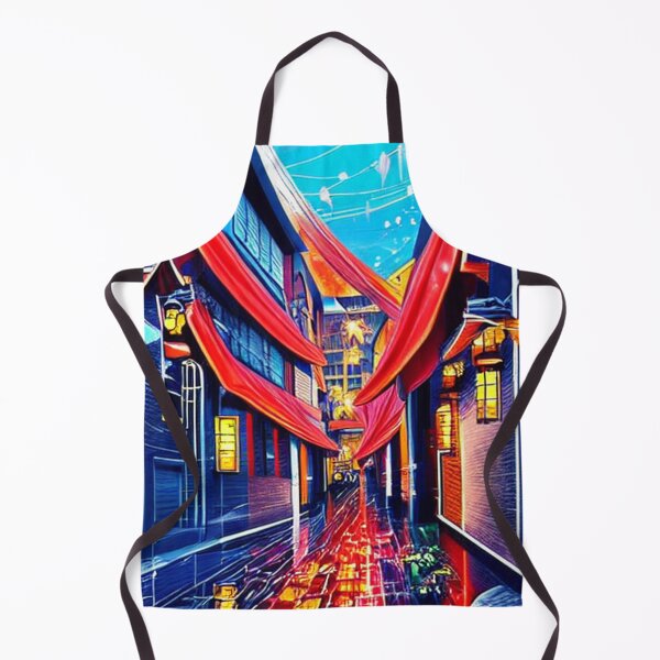 Item preview, Cartoon Style Chinese Sidestreet designed and sold by DesignerKin.