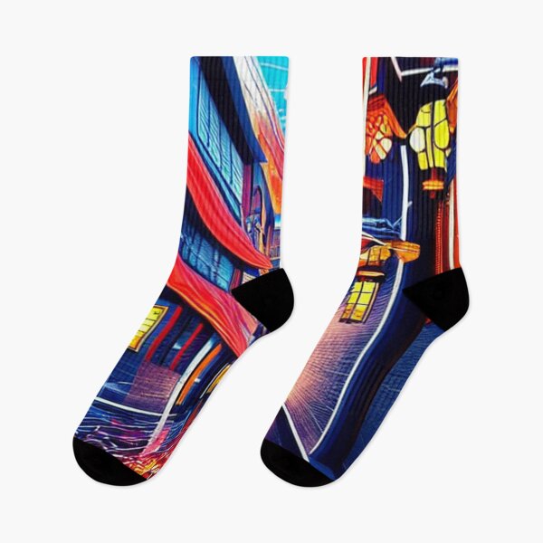 Item preview, Cartoon Style Chinese Sidestreet designed and sold by DesignerKin.