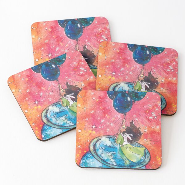 Item preview, Balloon Ride Out Of This World  designed and sold by BohemiWANDERS.