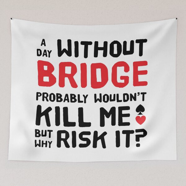 Item preview, Contract Bridge Duplicate Player Bidding Card Game Funny designed and sold by Peter Orum.