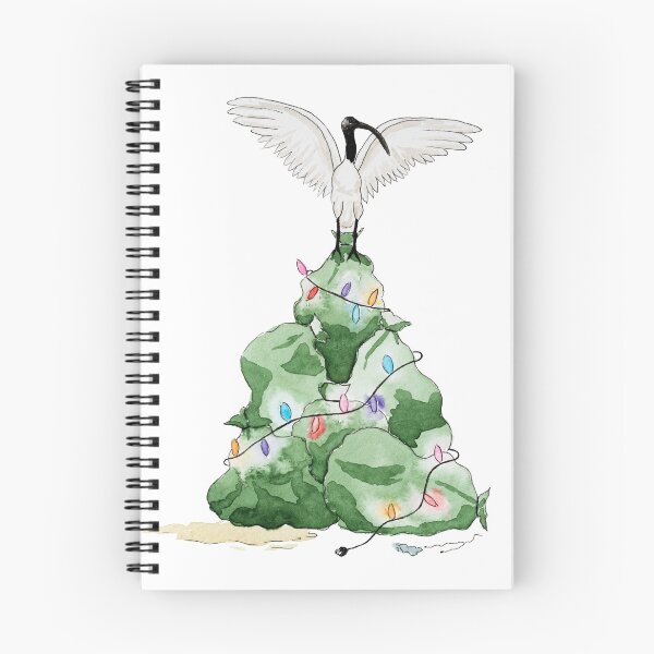 Item preview, Christmas Ibis Bin Chicken Garbage  designed and sold by Nicky Rollings.