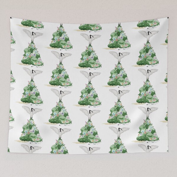 Item preview, Christmas Ibis Bin Chicken Garbage  designed and sold by Nicky Rollings.