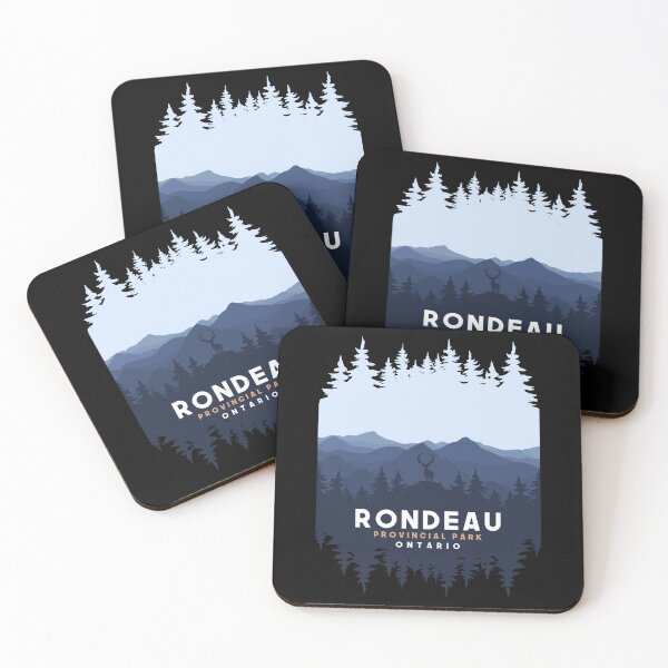 Item preview, Rondeau Provincial Park Ontario Canada Mountain And Pine Tree designed and sold by Friday NightCo.