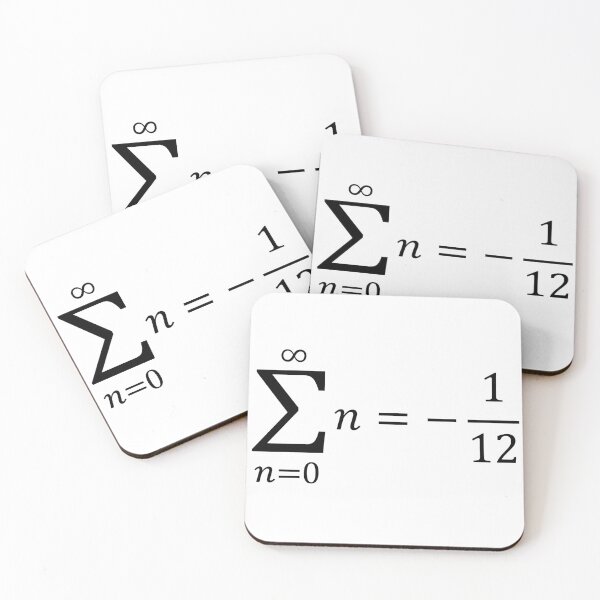 Item preview, Sum Of All Natural Numbers designed and sold by ScienceCorner.