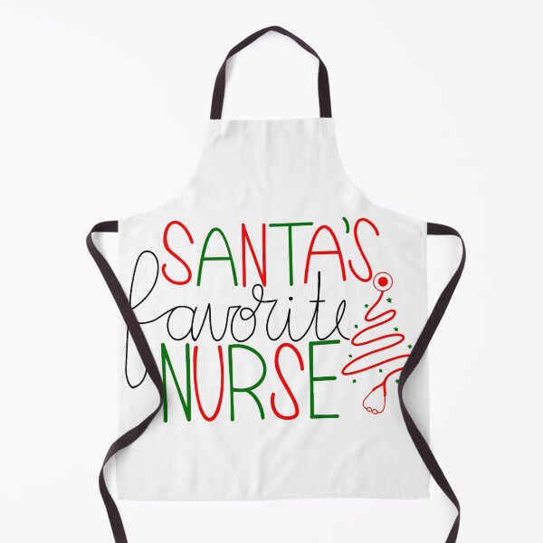 Item preview, Santa's favorite nurse designed and sold by RandiMullins.