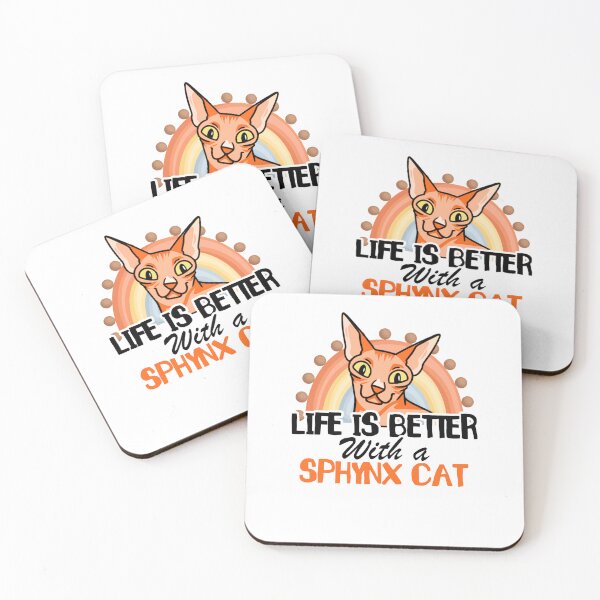 Item preview, Life Is Better With A Sphynx Cat - sphynx cats girls designed and sold by yssnyd.