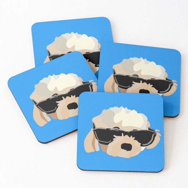 Item preview, Dog With Sunglasses designed and sold by sofiastickers99.