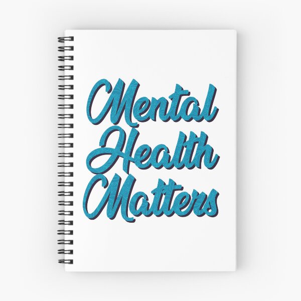 Item preview, Mental Health Matters Ocean Blue Paisley Variant designed and sold by quirkycounselor.