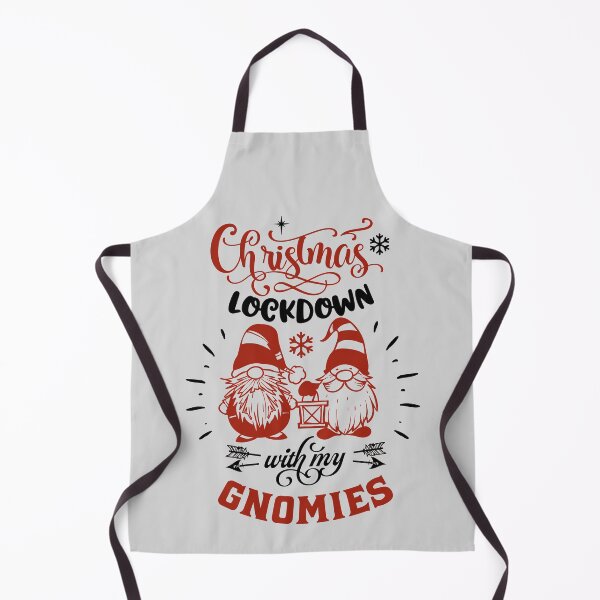 Item preview, Christmas lockdown with my Gnomies, Funny Merry Christmas Quote designed and sold by Sunnyhova.