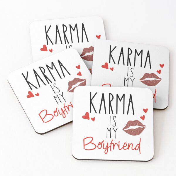 Item preview, Karma Is My Boyfriend  designed and sold by Bayleetheartist.