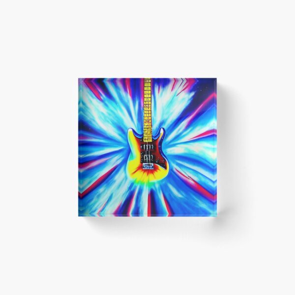 Item preview, Flying Electric Guitar with multiple colors designed and sold by NahyArt.