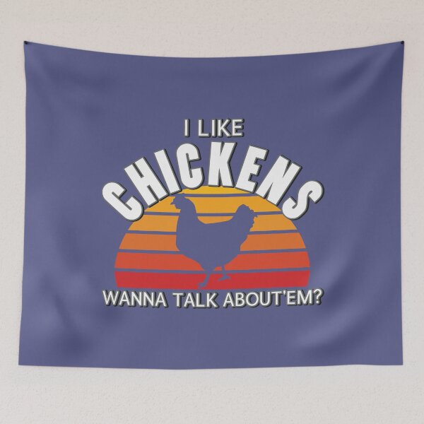 Item preview, I Like Chickens Funny Quote designed and sold by AloraDawnEve.