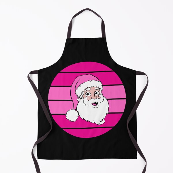 Item preview, PINK RETRO VINTAGE SANTA designed and sold by ZhacoysDesignz.
