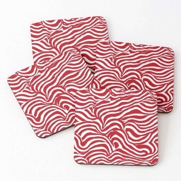 Item preview, Abstract Red and White designed and sold by calibrit.