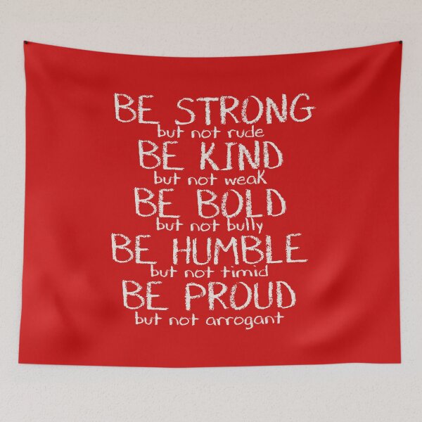 Item preview, Be Strong Motivational Quote designed and sold by nimblemuse.