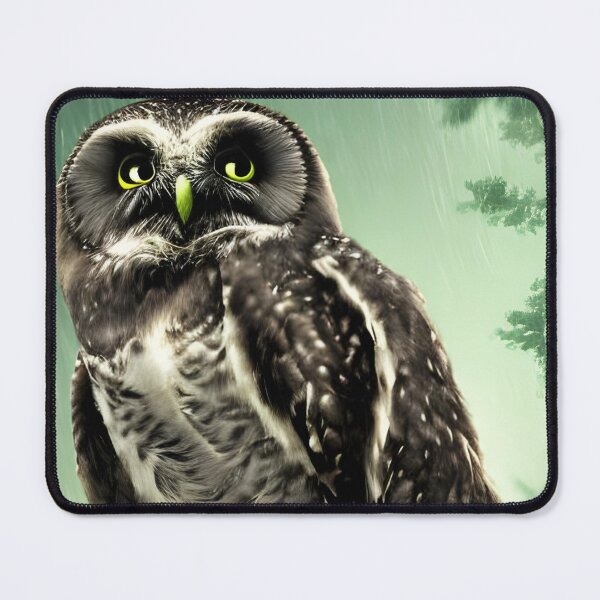 Item preview, Wet owl Artwork  designed and sold by The Love Quill.