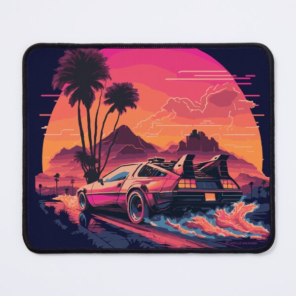 Item preview, Synthwave DeLorean designed and sold by RealityJockey.