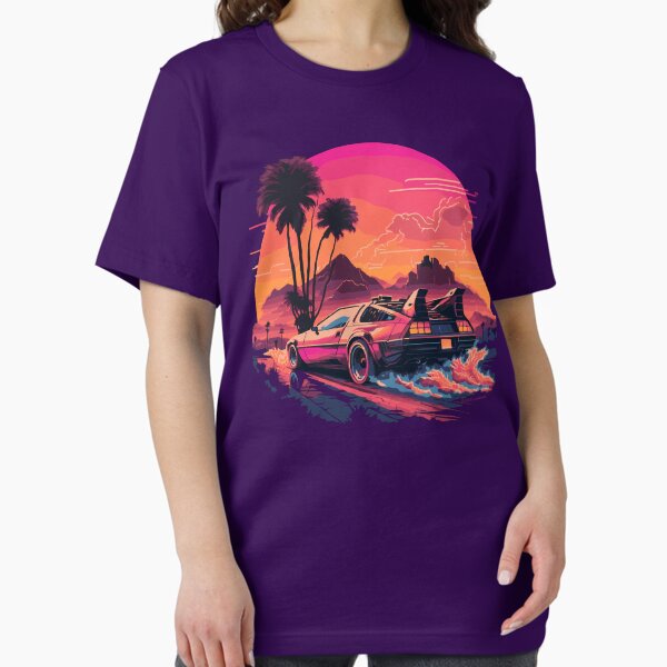 Item preview, Synthwave DeLorean designed and sold by RealityJockey.