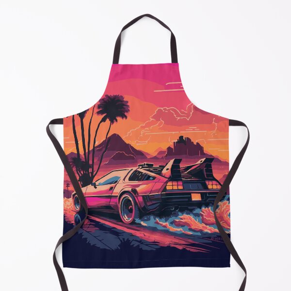 Item preview, Synthwave DeLorean designed and sold by RealityJockey.