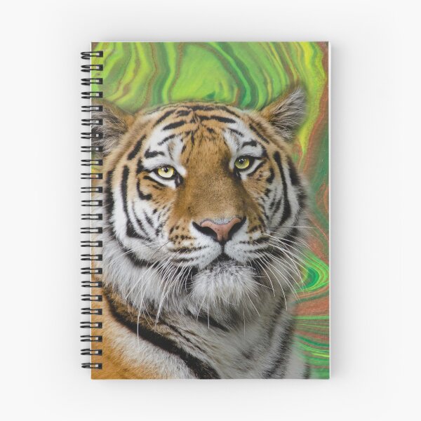 Item preview, Acrylic Pour Tiger designed and sold by Elisabeth Lucas.