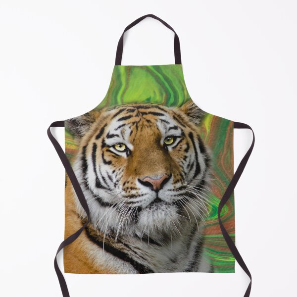 Item preview, Acrylic Pour Tiger designed and sold by Elisabeth Lucas.