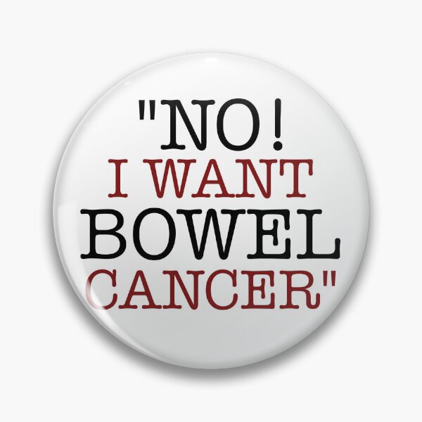 Item preview, No, I want bowel cancer - Fight Club  designed and sold by Sticker Up.