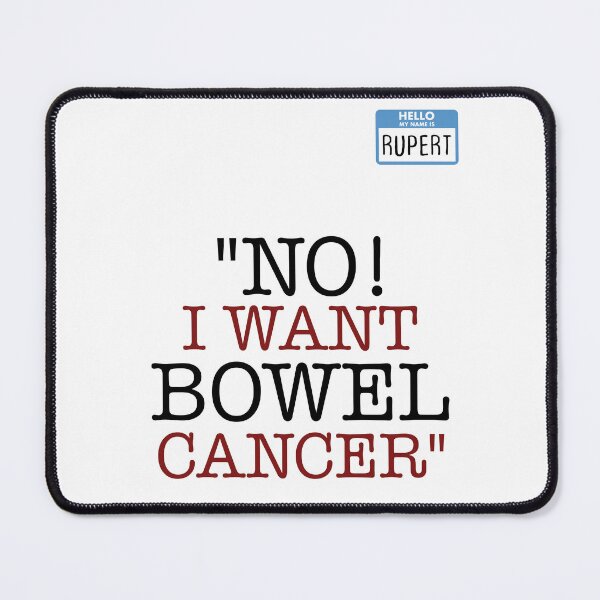 Item preview, No, I want bowel cancer - Fight Club  designed and sold by Sticker Up.