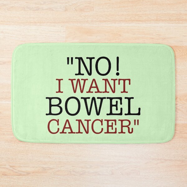 Item preview, No, I want bowel cancer - Fight Club  designed and sold by Sticker Up.