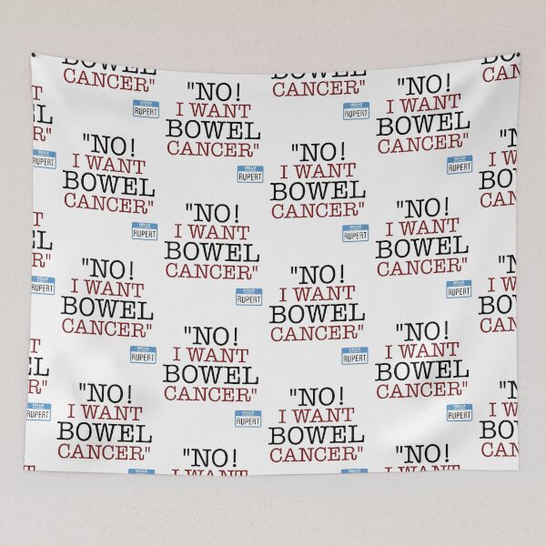 Item preview, No, I want bowel cancer - Fight Club  designed and sold by Sticker Up.