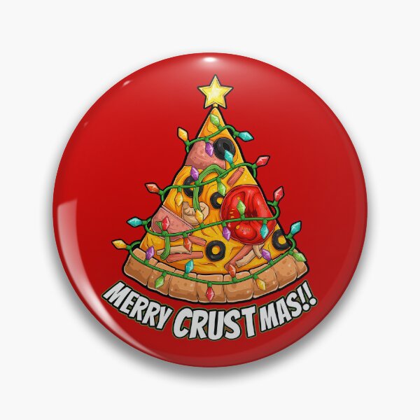 Item preview, Funny Merry CRUSTmas Christmas Pizza Tree designed and sold by LeGND.