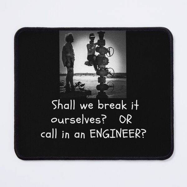 Item preview, The desert oilfield fix, Shall we fix it ourselves ? or, call in an Engineer?  designed and sold by ChiefOP.
