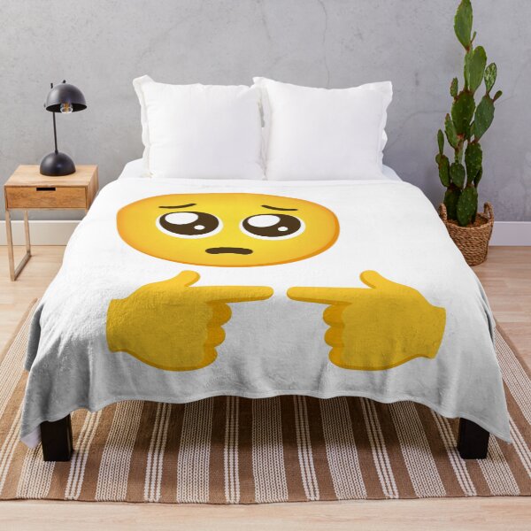 Item preview, Pleading Eyes Point Right Point Left Emoji designed and sold by ShirtsByFerg.