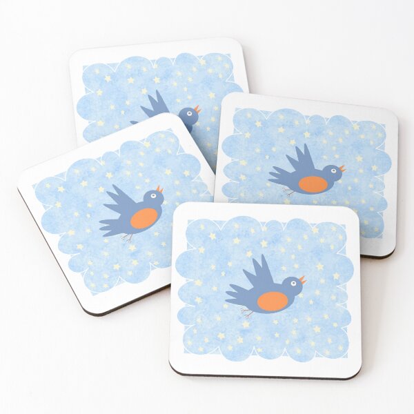 Item preview, Joyful Bluebird of Happiness designed and sold by Kim Arnott.