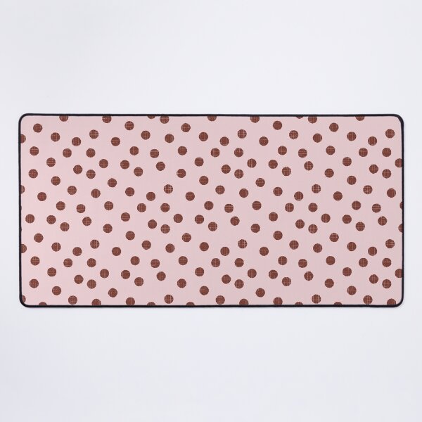 Item preview, Organic textured random pink and burgundy polka dots designed and sold by FrancesPoff.