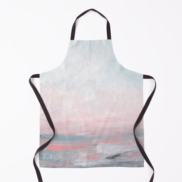 Item preview, Stormy Seas - Gray & Pink Seascape designed and sold by KristenLacziArt.