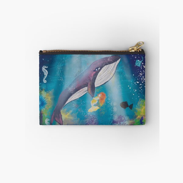 Item preview, Mermaid and Whale Dreams designed and sold by BohemiWANDERS.