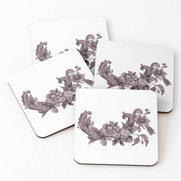 Item preview, Hand painted Vintage Violet Toile Design designed and sold by Violet Grant.