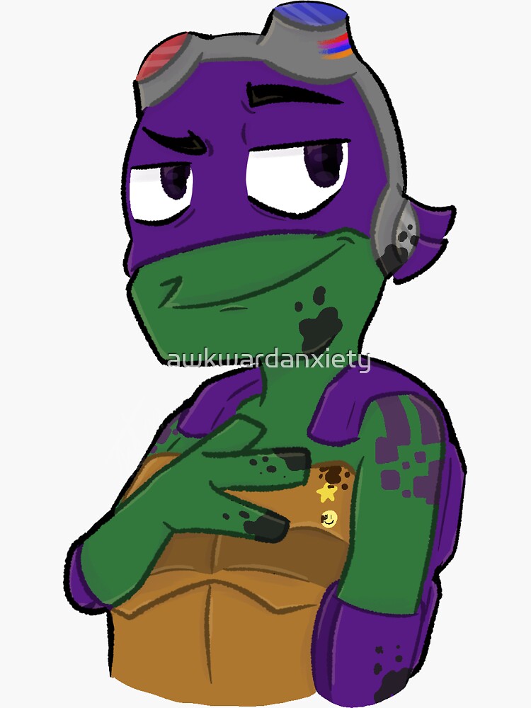 Gregory (FNAF;SB) Sticker for Sale by awkwardanxiety