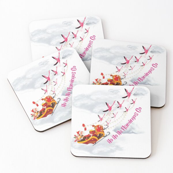 Item preview, Santa's Flamingo Sleigh  designed and sold by BeeGeesDesigns.