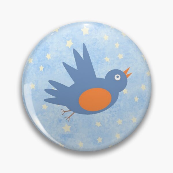 Item preview, Joyful Bluebird of Happiness designed and sold by Kim Arnott.