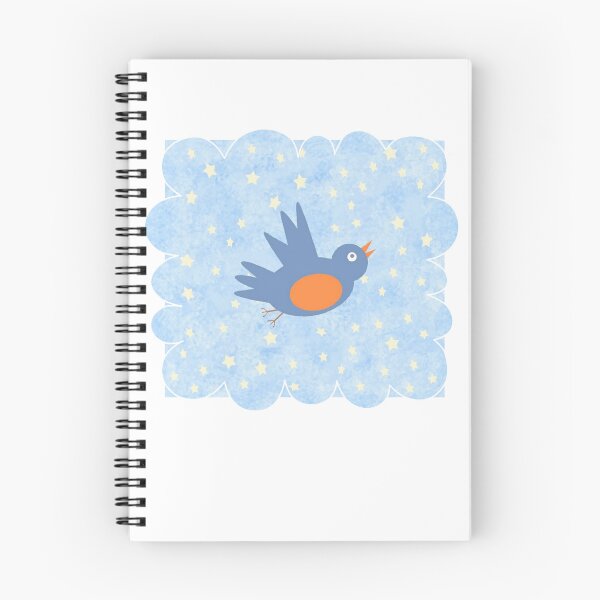 Item preview, Joyful Bluebird of Happiness designed and sold by Kim Arnott.