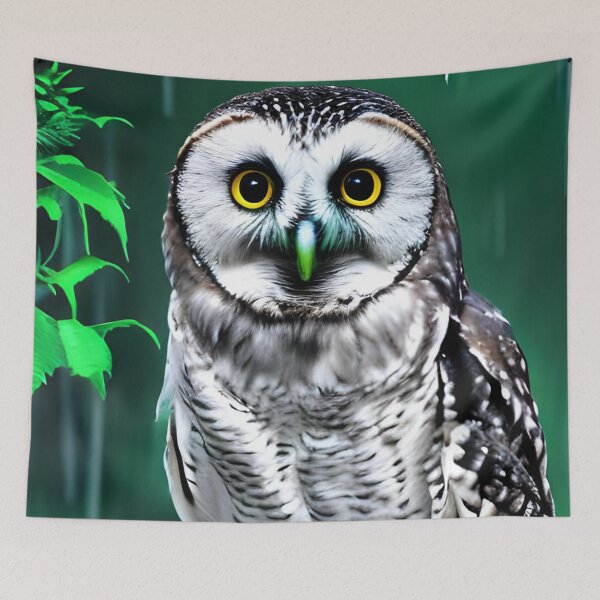 Item preview, Wet owl Artwork  designed and sold by The Love Quill.