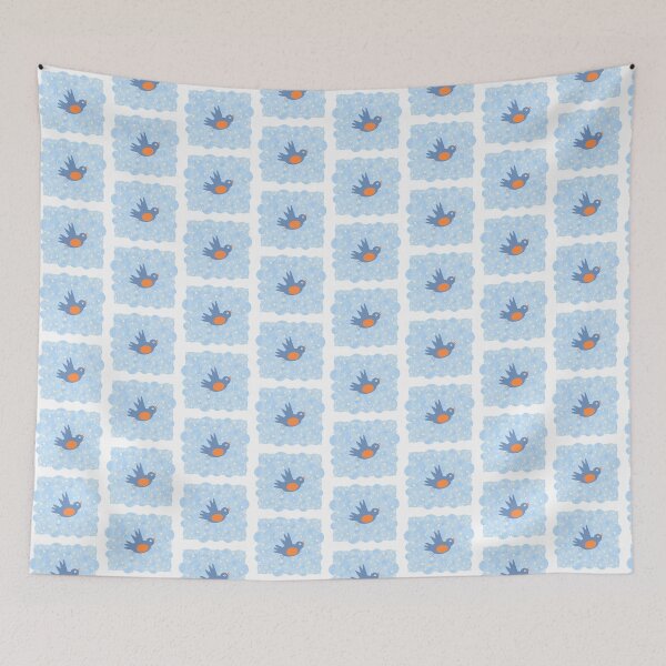 Item preview, Joyful Bluebird of Happiness designed and sold by Kim Arnott.
