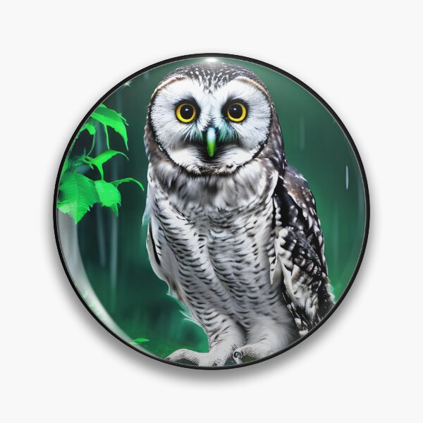 Item preview, Wet owl Artwork  designed and sold by The Love Quill.